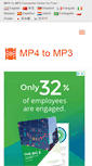 Mobile Screenshot of mp4tomp3.org